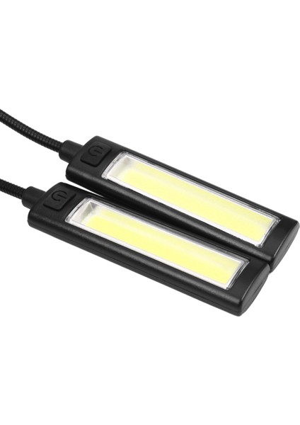 LED Lambada 3x Müzik Standı Işık Klipsi - Titreşim Yok, Tamamen Ayarlanabilir, 6 Parlaklık Seviyesi (Yurt Dışından) fırsatları