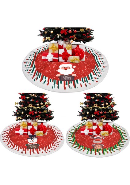 Noel Ağacı Etek, Noel Için Noel Baskı Ağacı Etek, Tatil Partisi Noel Ağacı Süslemeleri Kardan Adam (Yurt Dışından) fiyatları
