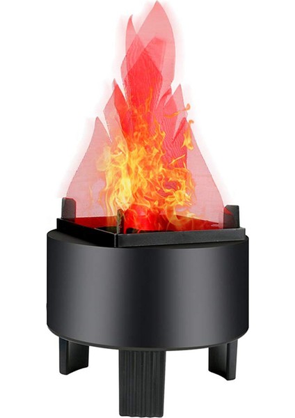 2x LED Yangın Alev Etkisi Işık Yapay Elektrikli Titreşimsiz Kamp Ateşi Lambası Parti Dekor Malzemeleri Abd Plug (Yurt Dışından) indirimleri