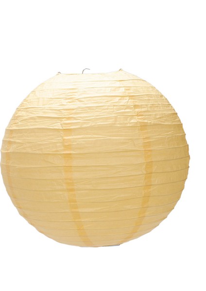 Parti Düğünü Için 4 x Çin Japon Kağıt Fener Abajur, 40CM (16 Inç) Derin Sarı (Yurt Dışından)