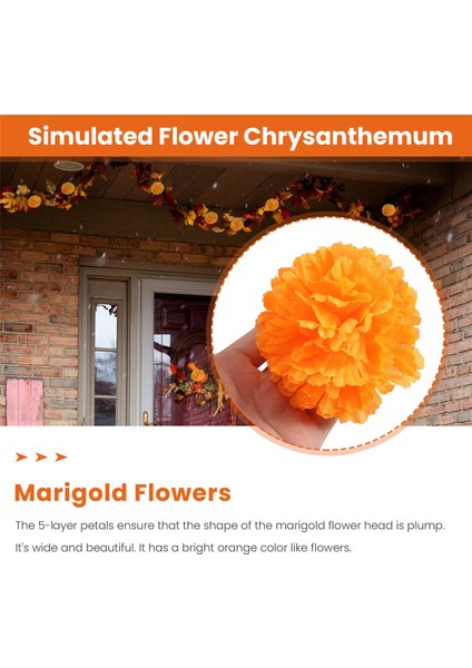 3.9 Inç Kadife Çiçeği Yapay Ölü Çiçek Günü 50 Adet Sahte Kadife Çiçeği Kafa Kadife Çiçeği Çelenk Yapımı (Yurt Dışından) fırsatları