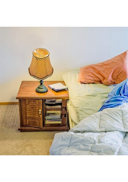 3x Avize Abajur Kumaş Kumaş Klip Işık Tonları Lamba Kapağı Davul Gölge Abajur Ampul Kapağı 13 cm (Yurt Dışından) modelleri