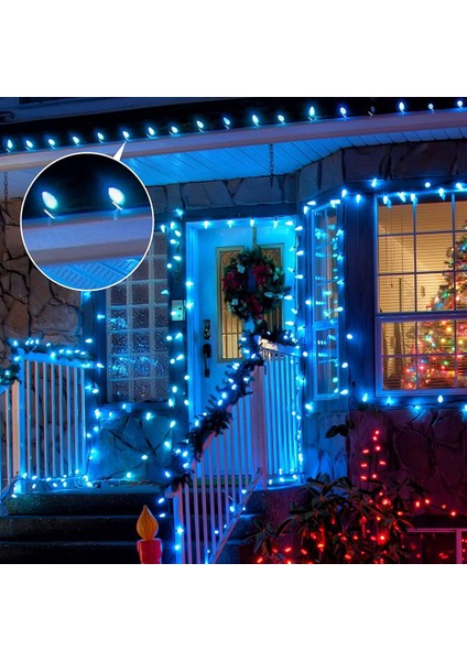 Noel Işık Klipleri Kanca Oluk Klipleri Izgara Kanca Işık Süs Asılı Açık Dize Işıklar Süslemeleri (Yurt Dışından) fiyatları