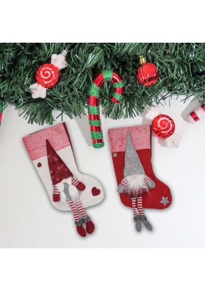 Adet Noel Çorap, Noel Çorap Süslemeleri, Noel Tatil Partisi Ev Dekorasyon Için Noel Baba Hediye Şeker Çanta (Yurt Dışından) fiyatları