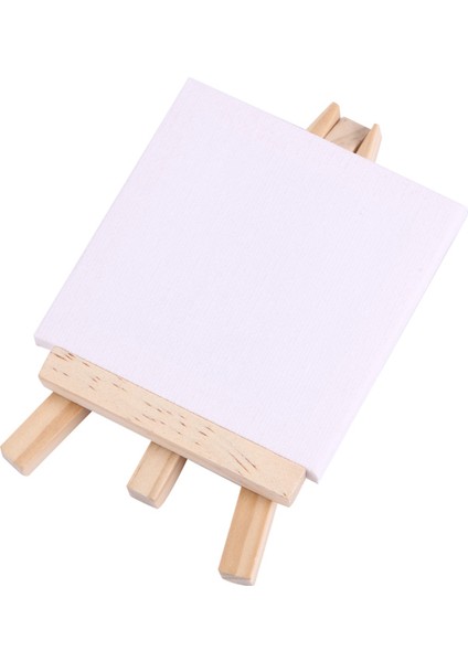 48 Takım Sanatçılar 5 Inç Mini Şövale + 3 Inç X3 Inç Mini Tuval Seti Boyama Zanaat Dıy Çizim Küçük Masa Şövale Hediye (Yurt Dışından) modelleri