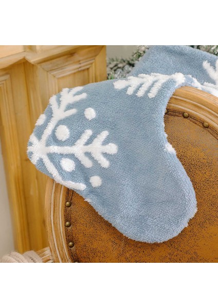 Noel Çorap Kar Tanesi Desen Şeker Çorap Hediye Çantası Noel Ağacı Asılı Dekorlar Çanta Noel Ev Dekorasyonu Için (Yurt Dışından) fırsatları