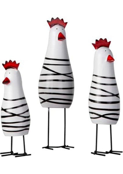 Ev Dekorasyonu Için Sevimli Ahşap Ahşap Tavuk Chook Oyma Figürleri, Horoz Mutfak Dekoru, Oturma Odası Süslemeleri (Yurt Dışından) fiyatları