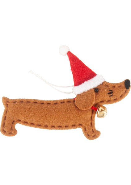 4 Adet Noel Süsleri Noel Hediyesi Dachshund Noel Ağacı Dekorasyon Bebek Kolye Ev Için Süslemeleri Asın (Yurt Dışından) fırsatları