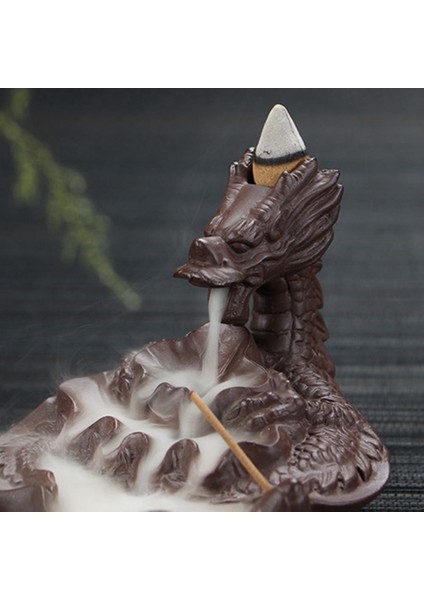 Mor Kum Geri Akış Tütsü Brülör Aroma Difüzör Xianglong Shengshi Sandal Ağacı Tütsü Brülör (A) (Yurt Dışından) fiyatları