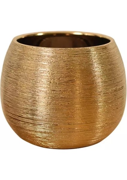 Seramik Saksı Ekici Benzersiz Altın Kaplama Yaratıcı Saksı Etli Saksı Çiçek Vazo Saksı (Yurt Dışından)