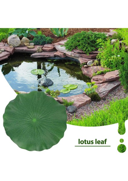 15 Parça 5 Çeşit Yapay Yüzen Köpük Lotus Yaprakları Zambak Pedleri Sahte Yeşillik Gölet Dekor Havuz Akvaryum Dekorasyon (Yurt Dışından) modelleri