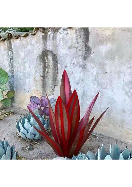 Metal Tekila Ülke Heykel Dıy Tekila Bitki Ev Dekor Ülke Tekila Bahçe Süs Kapalı Açık Heykelcik 35 cm (Yurt Dışından) modelleri