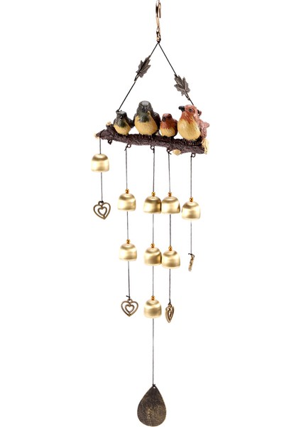 Vintage 4 Kuşlar Rüzgar Ahenge Bahçe Rüzgar Çanları Açık Kapalı Dekor Için Ev Bahçe Dekorasyonu Için Mükemmel Kanca ile Gel (Yurt Dışından) fiyatları
