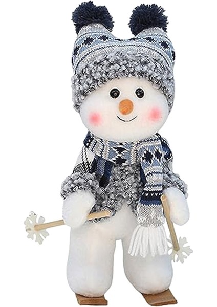 Noel Hediyeleri - Animasyonlu Sevimli Peluş Bebek Koleksiyon Heykelcik, Noel Yatak Odası Ev Masa Masaüstü B Için Salıncak Dekor (Yurt Dışından)