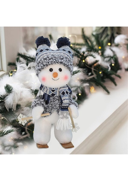 Noel Hediyeleri - Animasyonlu Sevimli Peluş Bebek Koleksiyon Heykelcik, Noel Yatak Odası Ev Masa Masaüstü B Için Salıncak Dekor (Yurt Dışından) fiyatları