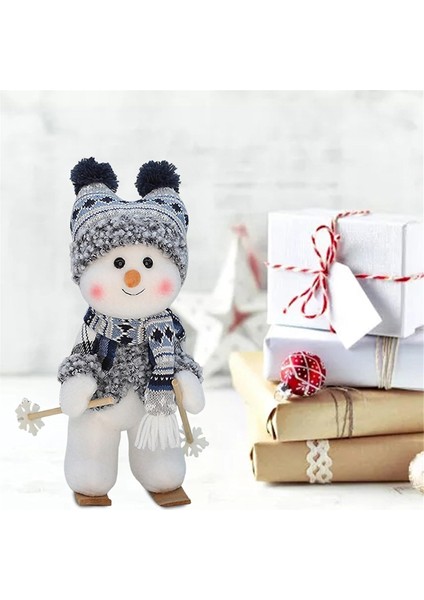 Noel Hediyeleri - Animasyonlu Sevimli Peluş Bebek Koleksiyon Heykelcik, Noel Yatak Odası Ev Masa Masaüstü B Için Salıncak Dekor (Yurt Dışından) fırsatları