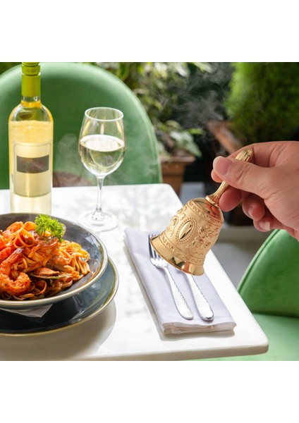 El Zili, Metal Ton Zil Alarmı El Tutma Servisi Çağrı Zili Masaüstü Çan Çay Yemeği Zili Oyun Zili, Noel Çanı Altın (Yurt Dışından) modelleri