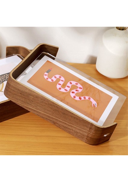 Akrilik Ahşap Resim Çerçevesi Herbaryum Ekran Çerçevesi Iskandinav Resim Çerçevesi Düğün Için Fotocard Ekran Standı Masa Deco A (Yurt Dışından) modelleri