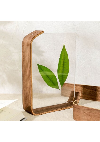 Akrilik Ahşap Resim Çerçevesi Herbaryum Ekran Çerçevesi Iskandinav Resim Çerçevesi Düğün Için Fotocard Ekran Standı Masa Deco A (Yurt Dışından) indirimleri