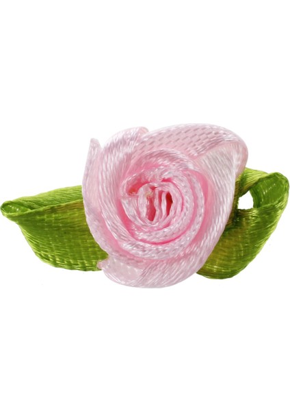 200 Adet Mini Saten Kurdele Gül Çiçek Yaprak Düğün Dekor Aplikler Dikiş Dıy Ana Renk: Pembe (Yurt Dışından) fiyatları