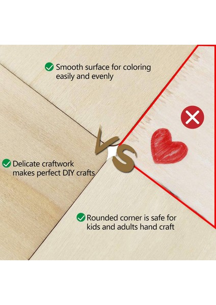 100 Parça Bitmemiş Kare Ahşap Dilimleri Boş 4x4 In, Bardak Altlıkları, Pirografi, Boyama, Yazma, Fotoğraf Sahne Süslemeleri (Yurt Dışından) fırsatları