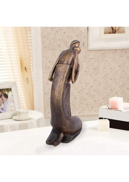 Anne ve Çocuk Heykeli Bronz Anne Aşk Heykel Oturma Odası Reçine El Sanatları Oturma Odası Yatak Odası Çalışması Için Uygun (Yurt Dışından) fiyatları