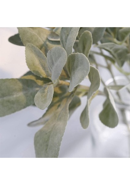 Sahte Kuzu Kulak Kaynaklanıyor 15 Adet Akın Yapay Yeşillik Katı Sprey Sahte Tavşan Kulak Yaprakları Ev Düğün Için Dıy Zanaat (Yurt Dışından)