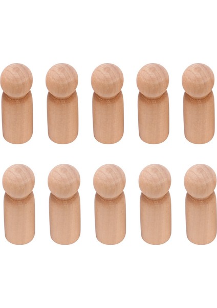 40X Ahşap Mandal Bebek Bitmemiş Ahşap Insanlar Düz Boş Organlar Melek Bebekler Dıy Craft Için (Yurt Dışından) fiyatları