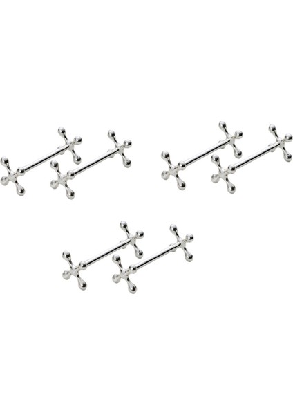 12 Adet Çinko Alaşım Çubukları Dinlenme Kaşık Standı Çatal Bıçaklar Tutucu Raf Standı Metal Zanaat Masa Dekorasyon (Yurt Dışından) fiyatları