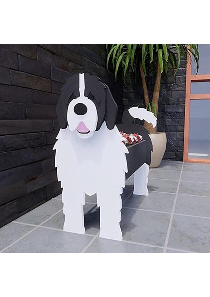 Karikatür Hayvanlar Sevimli Köpek Şekli Saksı Ekici Bahçe Dekore Edilmiş Etli Ekici (C) (Yurt Dışından) indirimleri