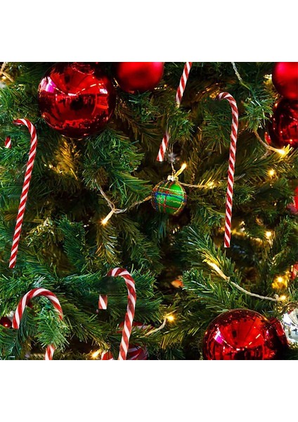 50 Adet Kırmızı ve Beyaz El Yapımı Noel Şeker Kamışı Kawaii Minyatür Gıda Ev Dekor (Yurt Dışından) fırsatları