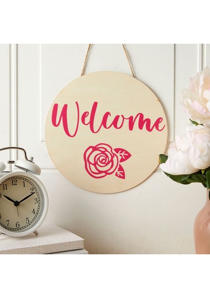 5 Inç Bitmemiş Ahşap Daire Yuvarlak Ahşap Parçalar Dıy Craft Projesi Için Boş Yuvarlak Süsler Ahşap Kesikler, Dekorasyon (Yurt Dışından)