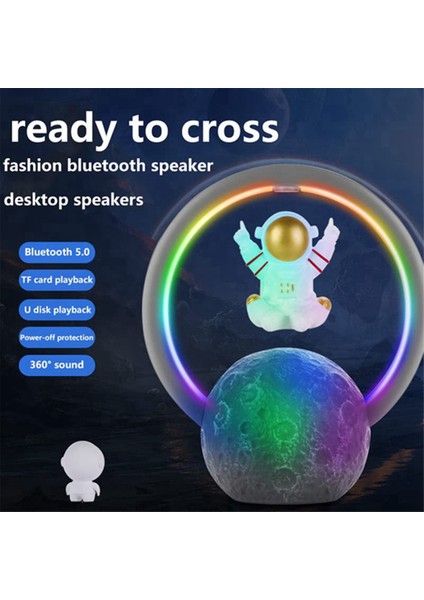 Asma Astronot Bluetooth Hoparlör Açık Taşınabilir Mini Gece Lambası (Yurt Dışından) modelleri