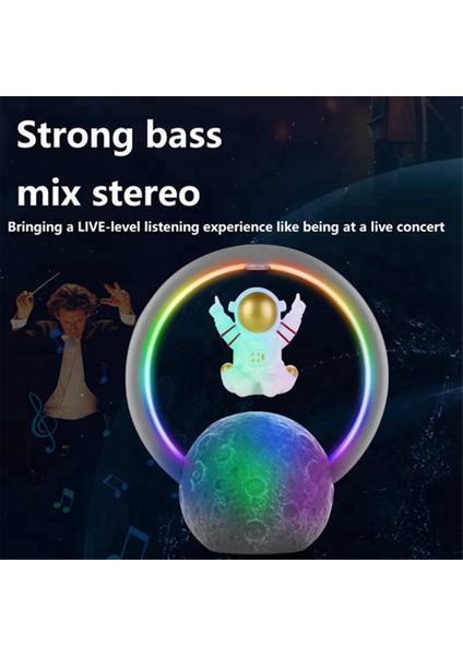 Asma Astronot Bluetooth Hoparlör Açık Taşınabilir Mini Gece Lambası (Yurt Dışından) fırsatları