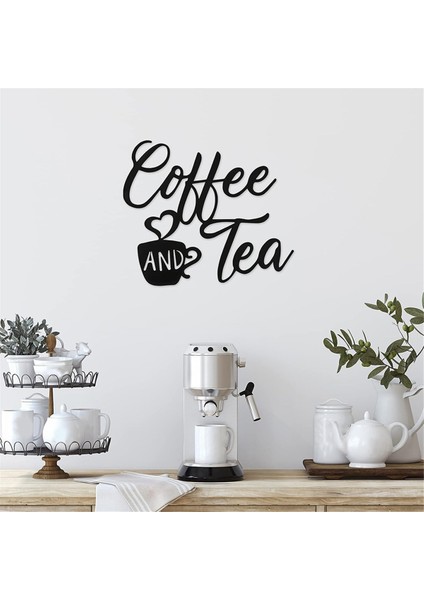 Kahve Burcu ve Çay Bar Metal Asılı Duvar Sanatı Cafe Çiftlik Evi Mutfak Için Siyah Fincan Dekor Mektup (Yurt Dışından) fiyatları
