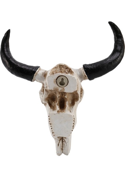 4x Reçine Longhorn Inek Kafatası Kafa Duvar Asılı Dekorlar 3D Hayvan Yaban Hayatı Heykel Figürler El Sanatları Boynuzları Ev Dekor Için (Yurt Dışından) modelleri