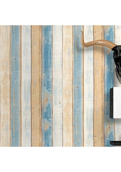 4x 6m Vinil 3D Akdeniz Ahşap Tahıl Kağıt Kendinden Yapışkanlı Duvar Kağıdı Mobilya Duvar Çıkartmaları (Yurt Dışından) modelleri