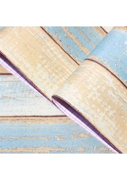 4x 6m Vinil 3D Akdeniz Ahşap Tahıl Kağıt Kendinden Yapışkanlı Duvar Kağıdı Mobilya Duvar Çıkartmaları (Yurt Dışından) fırsatları