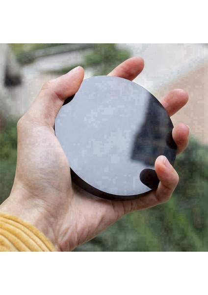 2x Obsidyen Standı ile Feng Shui Pürüzsüz Doğal Kristal Ev Dekorasyon Qi Toplama Zenginlik ve Doğruluk 80MM (Yurt Dışından) fırsatları