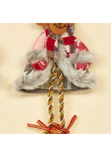 Noel Çan Noel Baba-Kardan Adam-Geyik-Ayı Asılı Bebek Süsleri Noel Ağacı Pencere Şömine Asılı Süslemeleri (Yurt Dışından) indirimleri