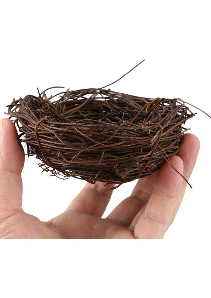 3x El Yapımı Asma Dal Kuş Yuvası Ev Doğa Zanaat Tatil Fotoğraf Bahçe Dekor Için (Yurt Dışından) fırsatları