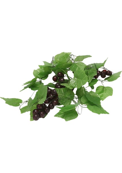 Ev Bahçe Dekorasyonu Için 8x Yapay Üzüm Asması Çelenk Meyvesi (Yurt Dışından)