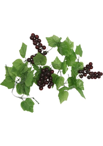 Ev Bahçe Dekorasyonu Için 8x Yapay Üzüm Asması Çelenk Meyvesi (Yurt Dışından) indirimleri