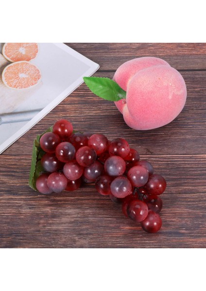 24 Adet Dekoratif Gerçekçi Gerçekçi Yapay Sahte Meyve Dekoru (Yurt Dışından) indirimleri