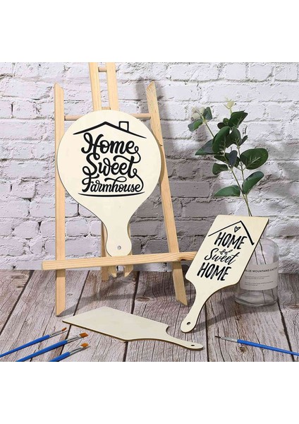 24 Adet Mini Ahşap Kesme Tahtaları Saplı Ahşap Kesme Tahtası Bitmemiş Plakalar Ev Mutfak Pişirme Dekor Için (Yurt Dışından) indirimleri