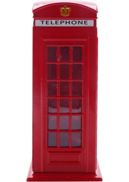 2x Metal Kırmızı Ingiliz Ingilizcesi Londra Telefon Kulübesi Bankası Kumbara Tasarruf Potu Kumbara Kırmızı Telefon Kulübesi Kutusu 140X60X60MM (Yurt Dışından) indirimleri