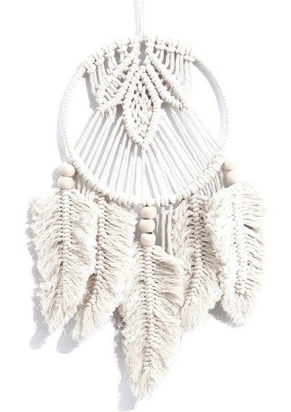 1 Adet Dreamcatcher El Yapımı Dokuma Dream Catcher Yaprak Dekor El Dekor Makrome Dekor Duvar Sanatı Dream Catcher Düğün Dekor (Yurt Dışından)