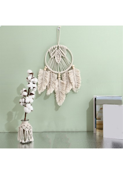 1 Adet Dreamcatcher El Yapımı Dokuma Dream Catcher Yaprak Dekor El Dekor Makrome Dekor Duvar Sanatı Dream Catcher Düğün Dekor (Yurt Dışından) fiyatları