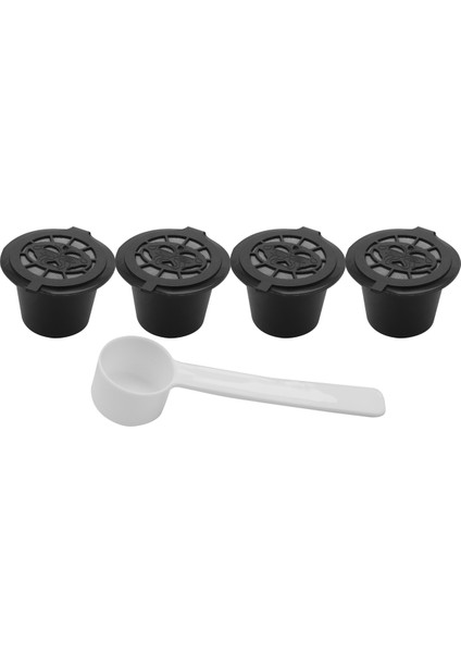 Nespresso Makineleri Kaşık Için 20X Doldurulabilir Yeniden Kullanılabilir Kahve Kapsülleri Kapsülleri (Yurt Dışından) indirimleri