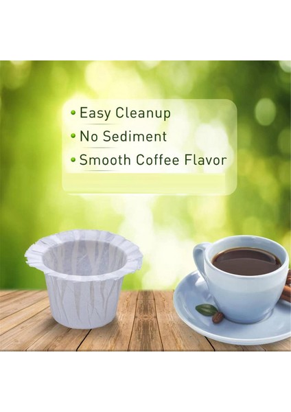 Tek Kullanımlık Kahve Kağıt Filtresi 300 Sayım ile 2 Paket Yeniden Kullanılabilir K Fincan Kahve Kapsülleri Keurig Kahve Makinesi 2.0 ve 1.0 Için (Yurt Dışından) fırsatları